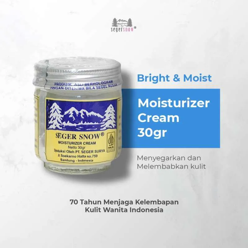 Seger Snow Bright & Moist Moisturizer Cream